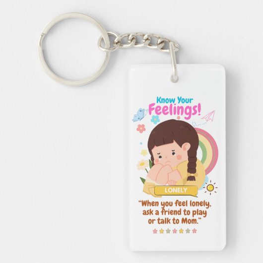 Kids Emotion Featuring Lonely Schlüsselanhänger (Vorderseite)