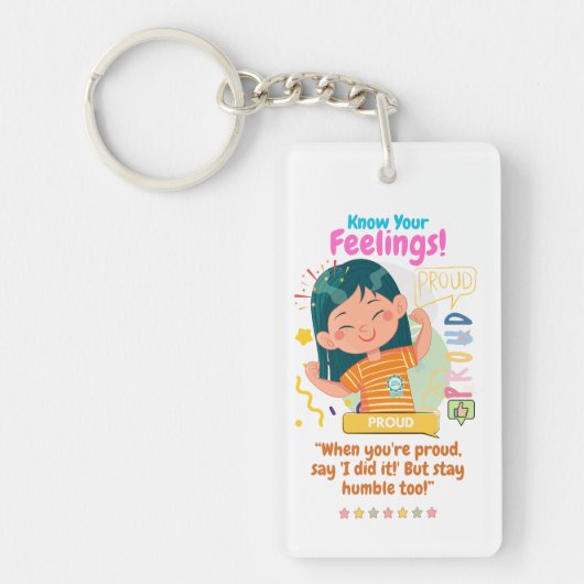 Kids Emotion Featuring Proud Schlüsselanhänger (Vorderseite)
