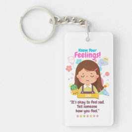 Kids Emotion Featuring Sad Schlüsselanhänger