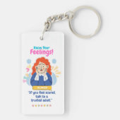 Kids Emotion Featuring Scared Schlüsselanhänger (Rückseite)