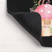 Kids Fairy 2nd Birthday Girl Party Magical Fairy B Mousepad (Ecke)