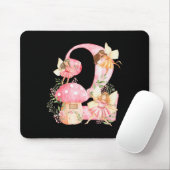 Kids Fairy 2nd Birthday Girl Party Magical Fairy B Mousepad (Mit Mouse)