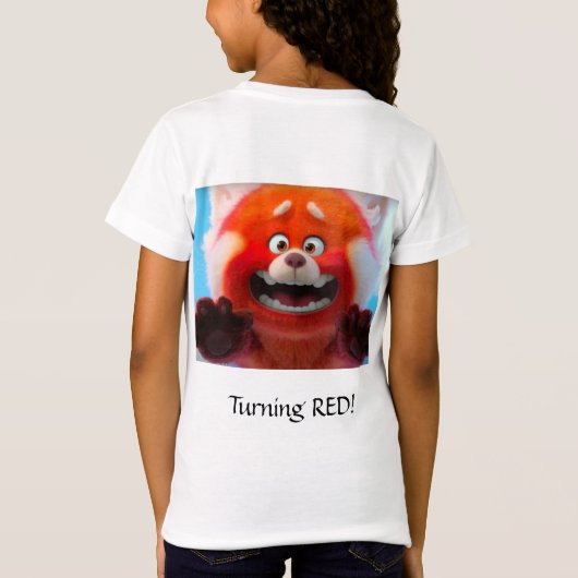 Kids Fashion T - Shirt Turning RED Movie 2022! (Rückseite)