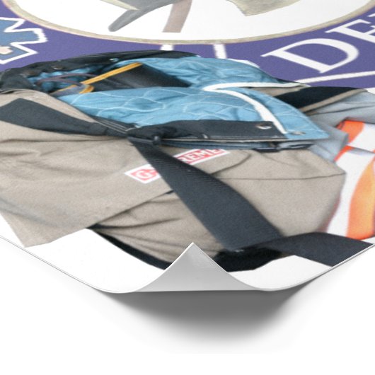 Kids Fire Dept Poster (Ecke)