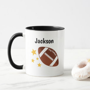 Kids Flag Football Stars Personalisiert Tasse