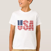 Kids Flag USA T - Shirt (Vorderseite)