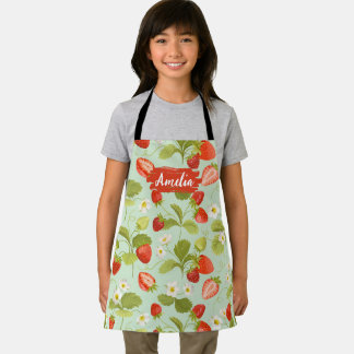 Kids Floral Personalisierte Schürze, Cook Backen G Schürze