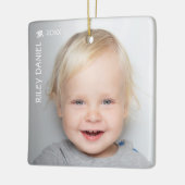 Kid's Foto Keramikornament (Links)