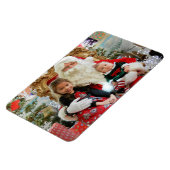 Kids Foto Weihnachten Kühlschrank Großeltern Magnet (Linke Seite)