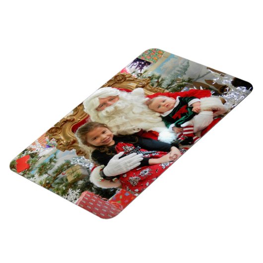 Kids Foto Weihnachten Kühlschrank Großeltern Magnet (Linke Seite)