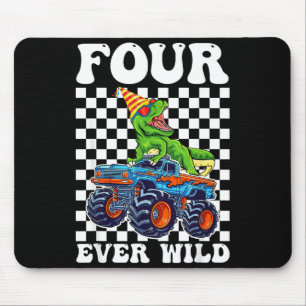 Kids Four Ever Wild Dinosaur Monster Truck 4. Gebu Mousepad
