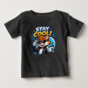 Kids Fox Grafik T-Shirt – Süßer Tierdruck aus Baum