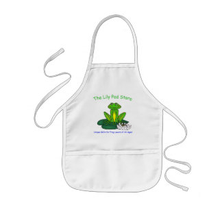 Kid's Frog on a Lily Pad Apron Kinderschürze