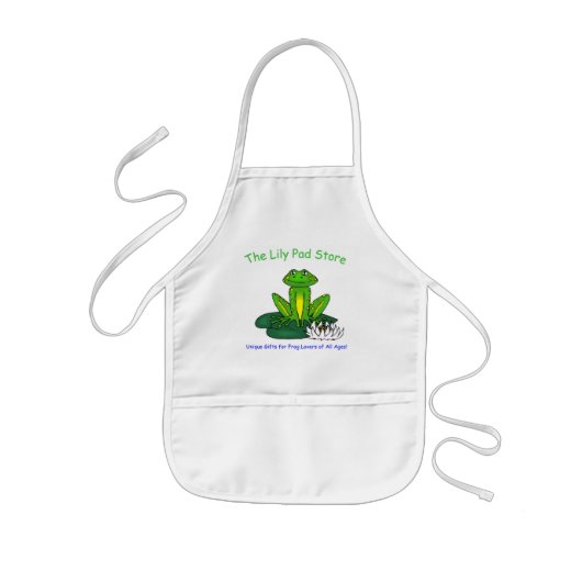 Kid's Frog on a Lily Pad Apron Kinderschürze (Vorne)