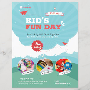 Kids Funday Flyer Template