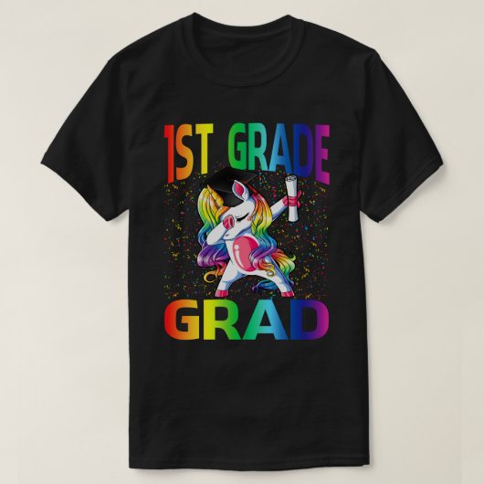 Kids Funny Abschluss 1st Grad Grad Grad Grad Grad T-Shirt (Design vorne)