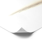 Kids Funny Bear und Niedlicher Welpenhund Poster (Ecke)