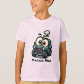 👕 Kids Funny Car T - Shirt - 🚗 Niedlicher Cartoo (Vorderseite)