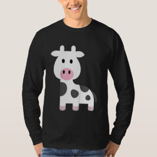 Kids Funny Cow Moo Niedlich Farm Animal Cows Klein T-Shirt