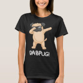 Kids Funny Dabbing Mops Geschenkgutbrille Dabpug T-Shirt (Vorderseite)