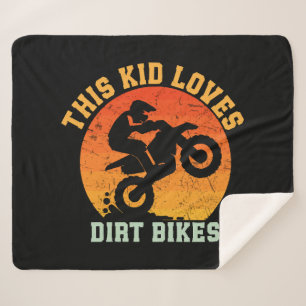 Kids Funny Dirt Bike Sherpadecke