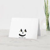 Kids Funny Halloween Country Pumpkins Karte (Rückseite)