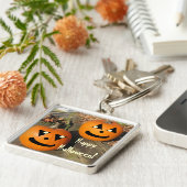 Kids Funny Halloween Country Pumpkins Schlüsselanhänger (Seite)