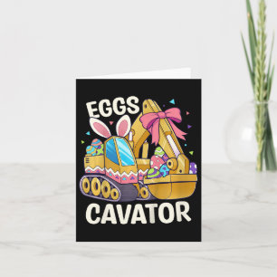 Kids Funny Oaster Shirt Eier Kavator Osterhase Karte