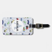 Kids für Niedliche Transportflugzeuge Gepäckanhänger (Vorderseite horizontal)