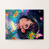 Kids Fusion of Fantasy und Anime Art Puzzle (Horizontal)