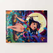 Kids Fusion of Fantasy und Anime Art Puzzle (Horizontal)