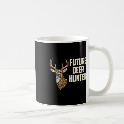 Kids Future Deer Hunter Daddy's Jagd Buddy Todd Kaffeetasse (Rechts)