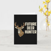 Kids Future Deer Hunter Daddy's Jagd Buddy Todd Karte (Gelbe Blume)