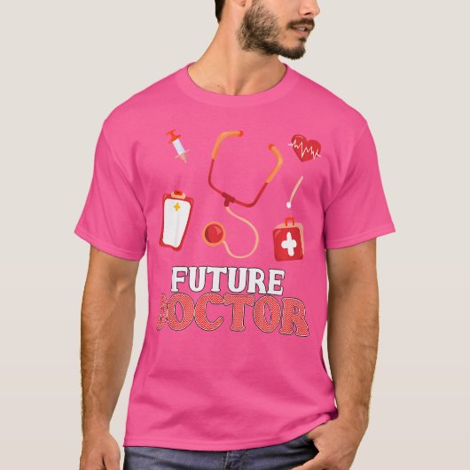 Kids Future Doctor - Aspiration for Boys and G T-Shirt (Vorderseite)