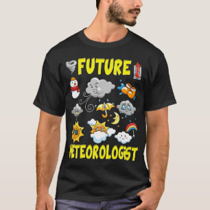 Kids Future Meteorologe Shirt Weather Forecast