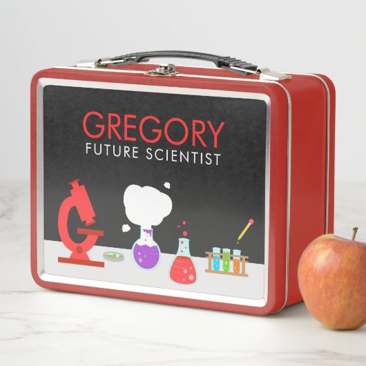 Kids Future Scientists Metall Brotdose (Beispiel)