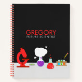 Kids Future Scientists Notizblock (Vorderseite)