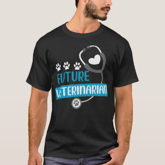 Kids Future Veterinary Gift Vet Costume Kit T-Shirt