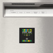 Kids Future Video Game Developer Kinderspiel Magnet (In Situ (Geschirrspüler))