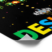 Kids Future Video Game Developer Kinderspiel Poster (Ecke)