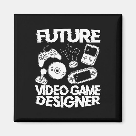 Kids Game Programming Future Video Game Designer G Magnet (Vorne)