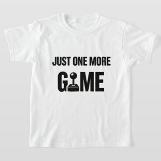 Kids Gamer T-Shirt – „Noch ein Spiel“