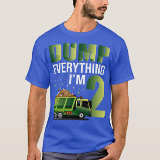 Kids Garbage Truck Dump Alles, was ich bin 2 Garba T-Shirt