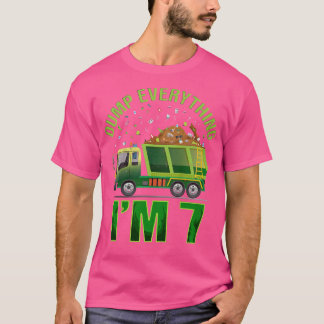 Kids Garbage Truck Dump Alles, was ich bin 7 Garba T-Shirt