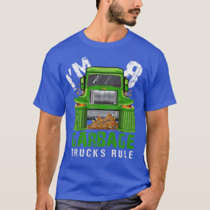 Kids Garbage Trucks Regel I m 8 Jahre alter Müll T T-Shirt