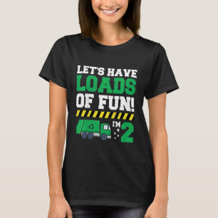 Kids Garbour Truck Angebot für einen 2-jährigen Ge T-Shirt