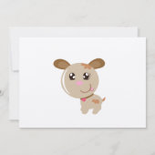 KID'S GEBURTSTAGES INVITATIONSKARTE EINLADUNG (Rückseite)