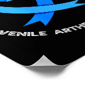 Kids Get Arthritis Too Juvenile Arthritis Awarenes Poster (Ecke)