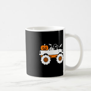 Kids Ghost Pumpkin Riding Monster Lazy Hallo Kaffeetasse