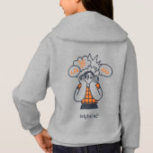 Kids - Girls grey hoodie (Rückseite)
